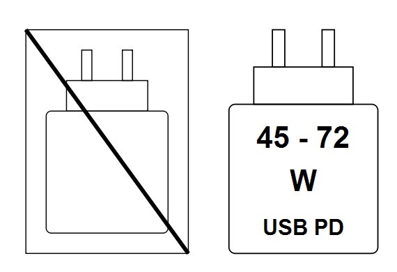 Charging device pictogram