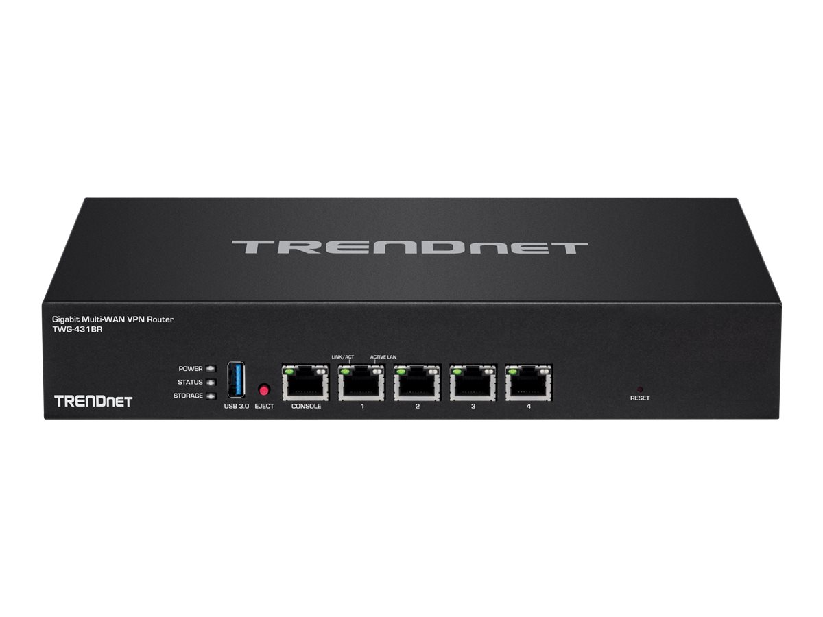 TRENDnet TWG-431BR 1GbE Router | Future-X