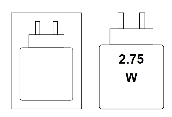 Charging device pictogram