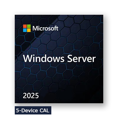 Microsoft Windows Server 2025 5 Device / Geräte CAL SB/OEM, Deutsch