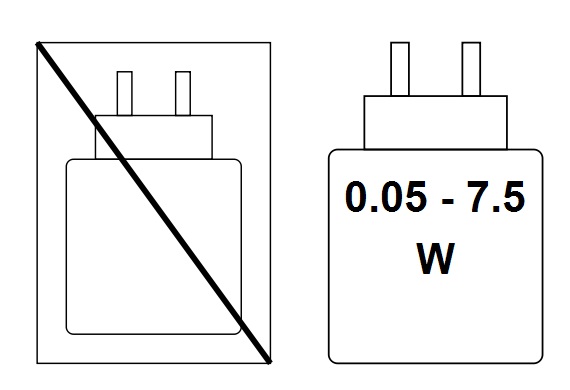Charging device pictogram