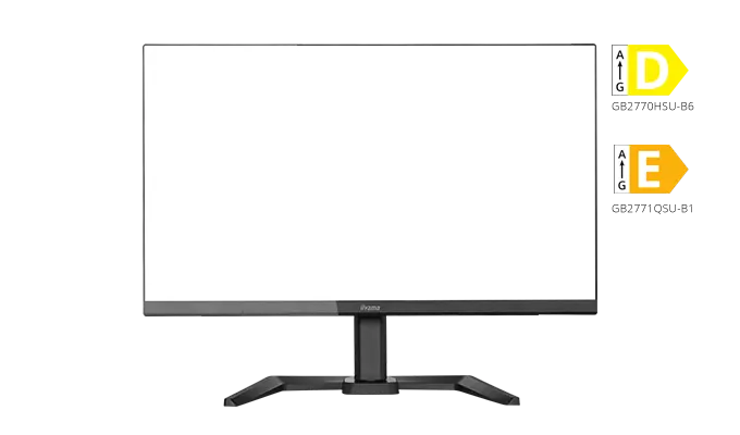 iiyama Monitorgrafik ohne Hintergrund.