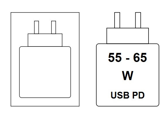 Charging device pictogram