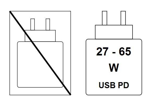 Charging device pictogram