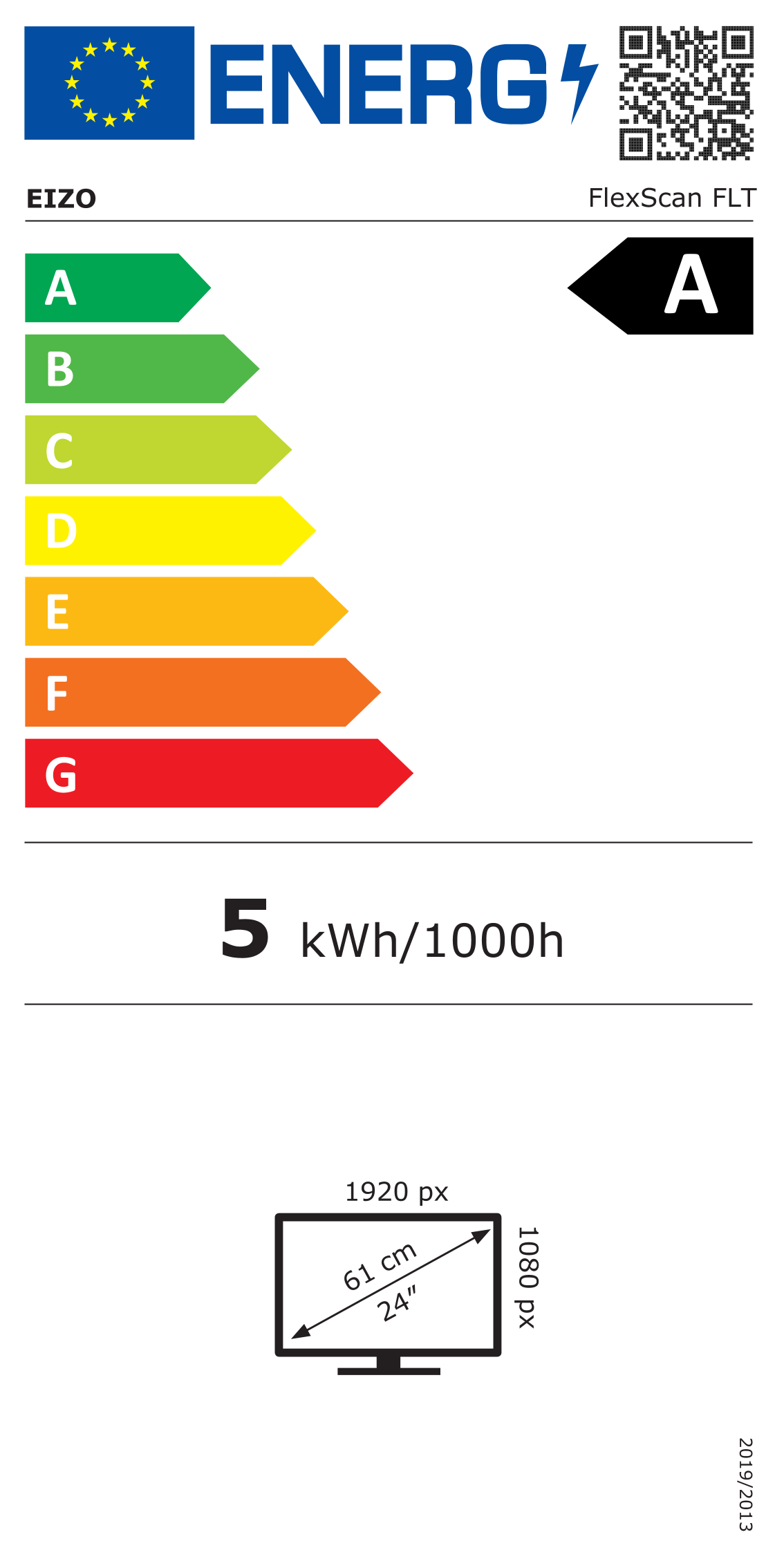 Energie-Datenblatt EIZO - FLT
