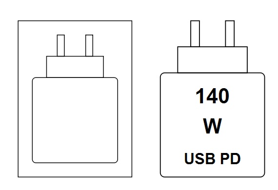 Charging device pictogram