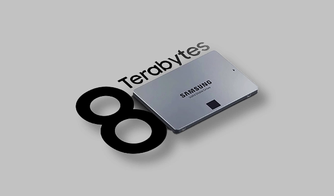 Samsung SSD 870 QVO SATA III 2.5 Zoll. Samsung SSD 870 QVO SATA III 2.5 Zoll. Visual 8 Terabytes.
