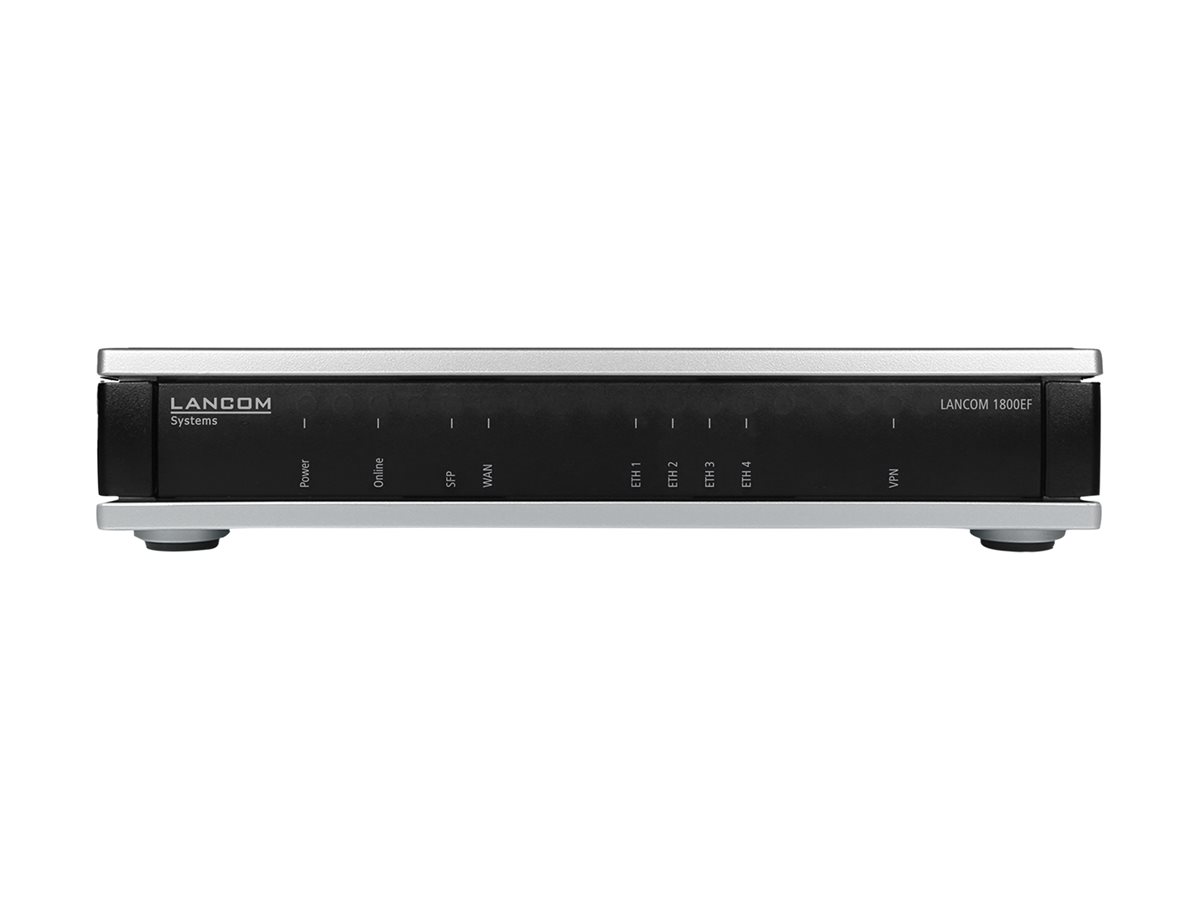 Tecknik Router LANCOM 1800EF 4-Port 1GbE Router | Future-X