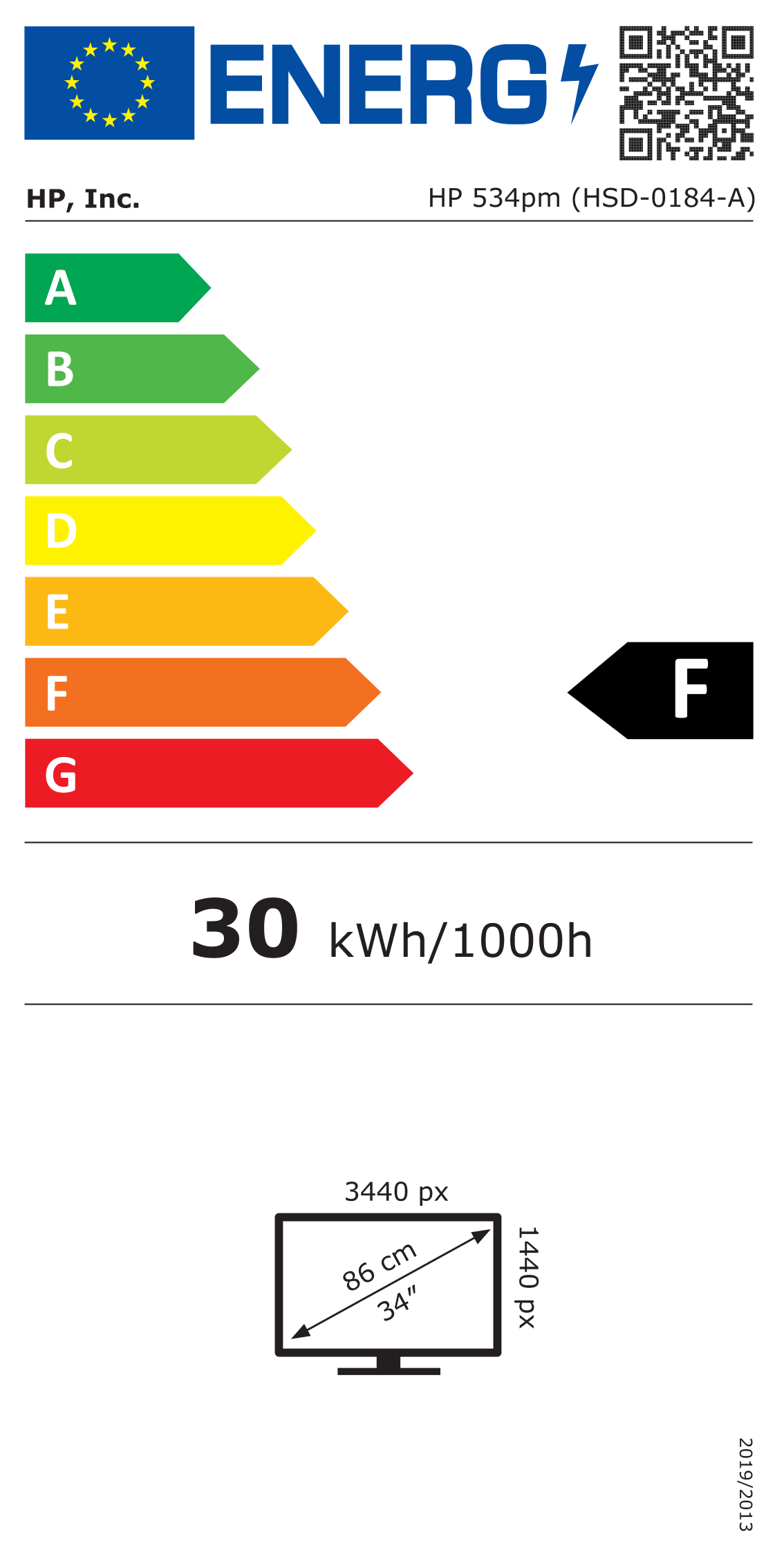 Energie-Datenblatt HP - 9E0Z2A5
