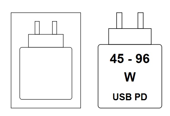 Charging device pictogram