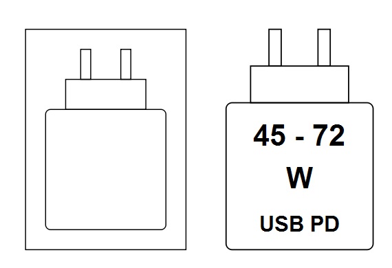 Charging device pictogram