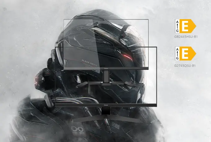 iiyama G-Master Black Hawk™ Gaming Monitore für außergewöhnliche Leistungen. iiyama G-Master Black Hawk™ Gaming Monitore für außergewöhnliche Leistungen. Visual des Maskottchens der Black Hawk Serie.