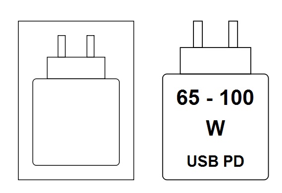 Charging device pictogram