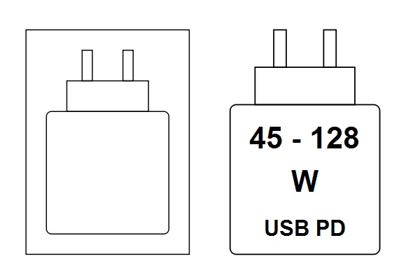 Charging device pictogram