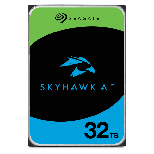 Seagate SkyHawk AI - Festplatte - 32 TB - SATA 6Gb/s 3.5"