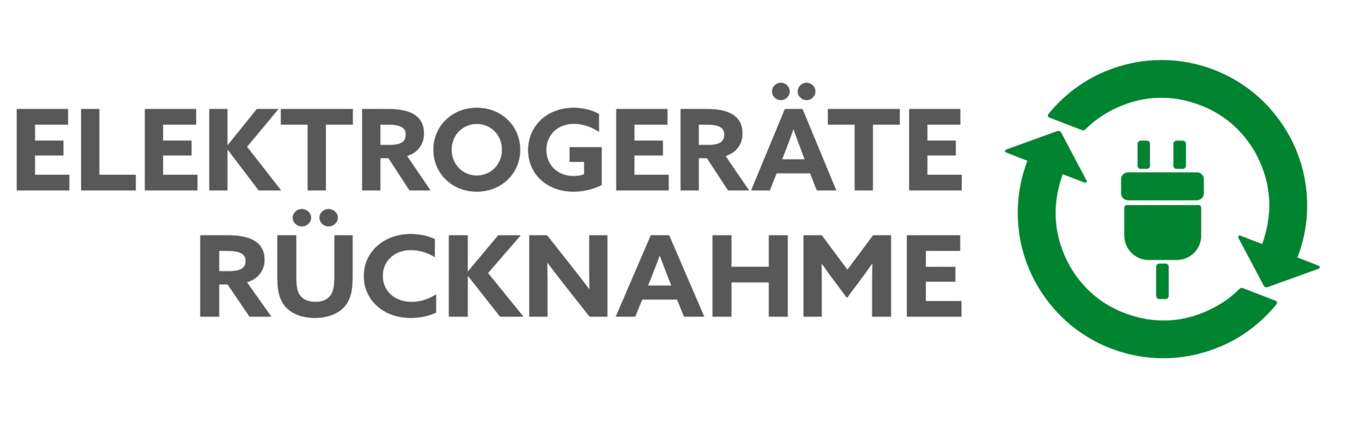 Elektrogeräte Rücknahme Symbol gemäß Elektrogesetz