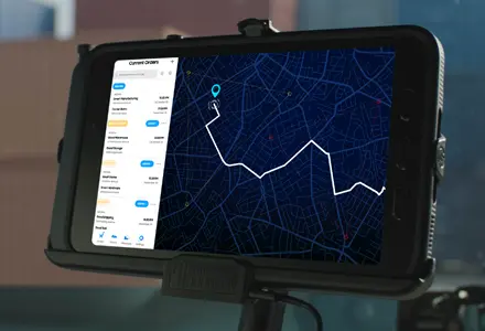 Samsung Galaxy Tab Active5 Wi-Fi Enterprise Edition kann auch ohne Akku eingeschaltet und verwendet werden.  Samsung Galaxy Tab Active5 Wi-Fi Enterprise Edition kann auch ohne Akku eingeschaltet und verwendet werden. Visual der No-Battery Funktion.
