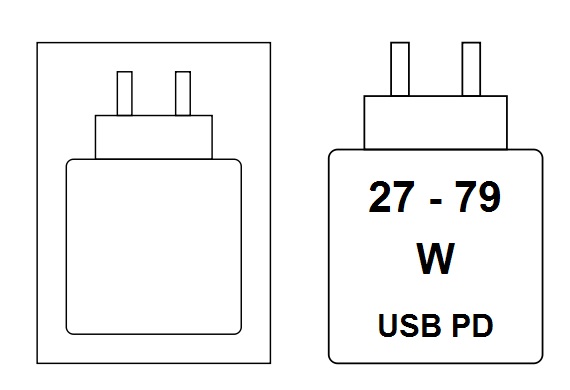 Charging device pictogram