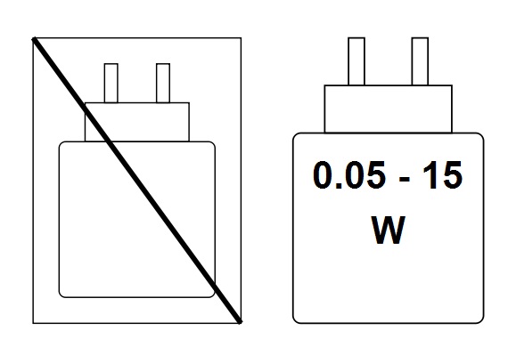 Charging device pictogram