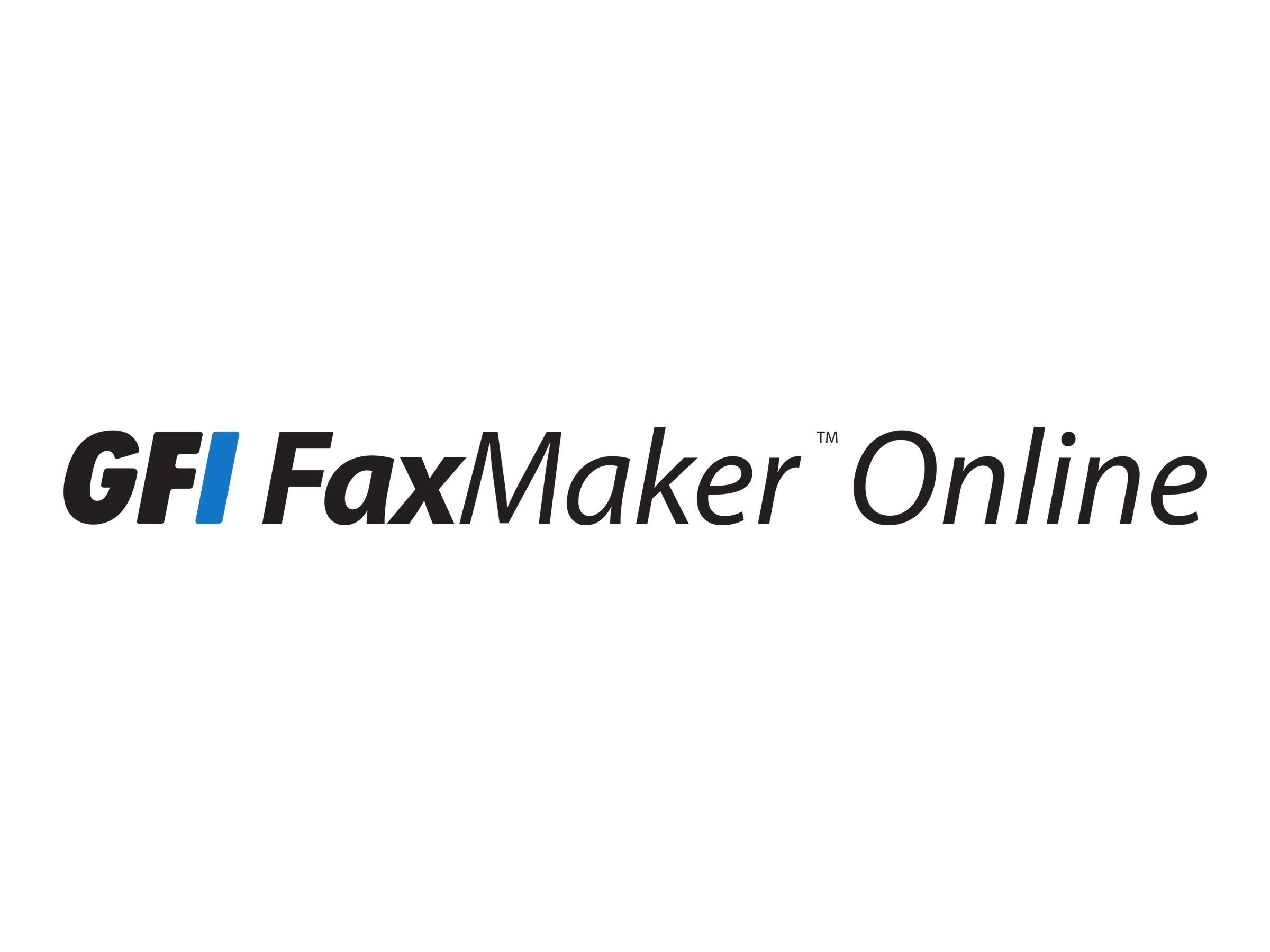 GFI Online Fax Service Abonnement-Lizenz 1 Jahr 1800 ein-/abgehende Faxseiten LOKAL gehostet