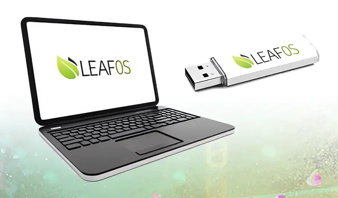 NComputing LEAFOS – die neue Generation der Software Thin-Client Lösung für RDP und ADV Clients. NComputing LEAFOS – die neue Generation der Software Thin-Client Lösung für RDP und ADV Clients. Visual eines Laptops und USB-Sticks mit LEAFOS Logo auf hellem Hintergrund.