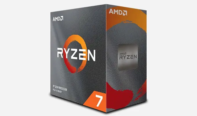 AMD Ryzen™ 7 – mit acht Kernen und einer Taktfrequenz von 3,9 Gigahertz und fortschrittlicher Sieben-Nanometer-Technologie, sowie erhöhter Taktfrequenz (XFR) bei zusätzlicher Kühlung. AMD Ryzen™ 7 – mit acht Kernen und einer Taktfrequenz von 3,9 Gigahertz und fortschrittlicher Sieben-Nanometer-Technologie, sowie erhöhter Taktfrequenz (XFR) bei zusätzlicher Kühlung. Visual Boxshot.