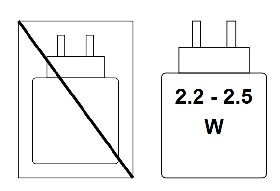 Charging device pictogram