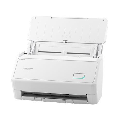 Ricoh ScanSnap iX2400 Dokumentenscanner A4 Duplex Touch-Screen USB3.2 Desktop-Scanner (45 S/min / 90 B/min) mit ADF Weiß