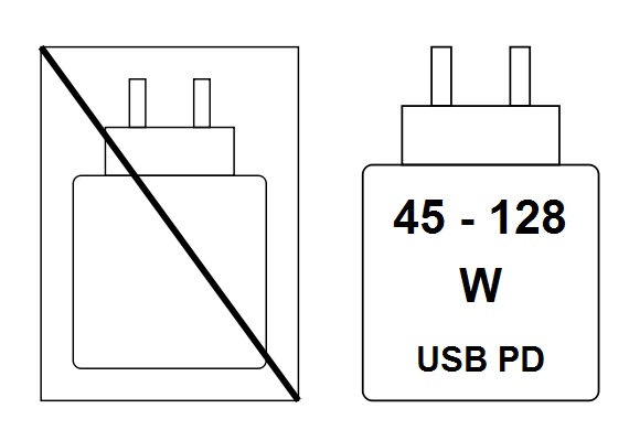 Charging device pictogram