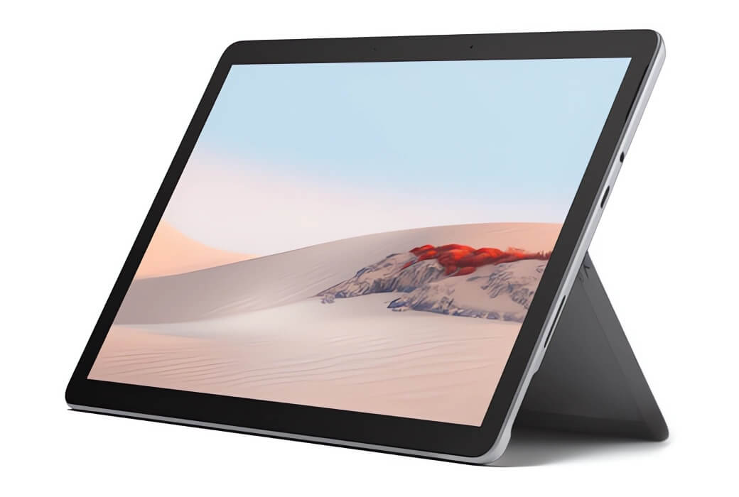 Microsoft Surface Go 2. Das kleinste und günstigste 2- in-1 Surface Gerät. Microsoft Surface Go 2. Das kleinste und günstigste 2- in-1 Surface Gerät. Produktbild.