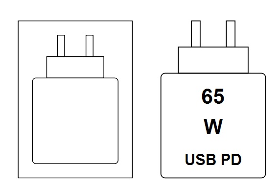 Charging device pictogram