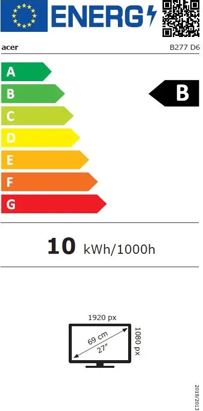 Energie-Datenblatt Acer - UM.HB7EE.601
