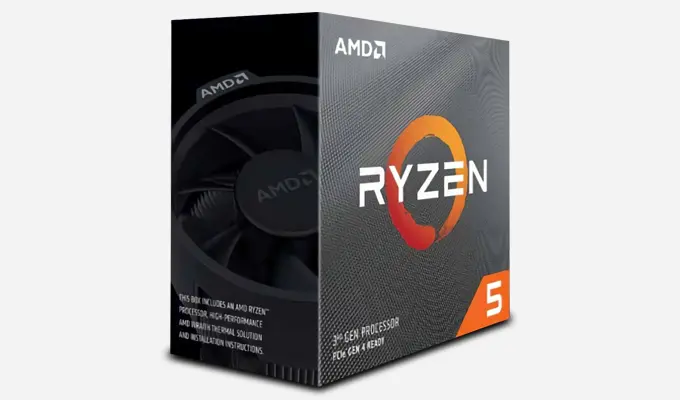 AMD Ryzen™ 5 – Allrounder mit Multi-Core Performance für Office-Anwendungen, Bildbearbeitung und beim Gaming. AMD Ryzen™ 5 – Allrounder mit Multi-Core Performance für Office-Anwendungen, Bildbearbeitung und beim Gaming. Visual Boxshot.