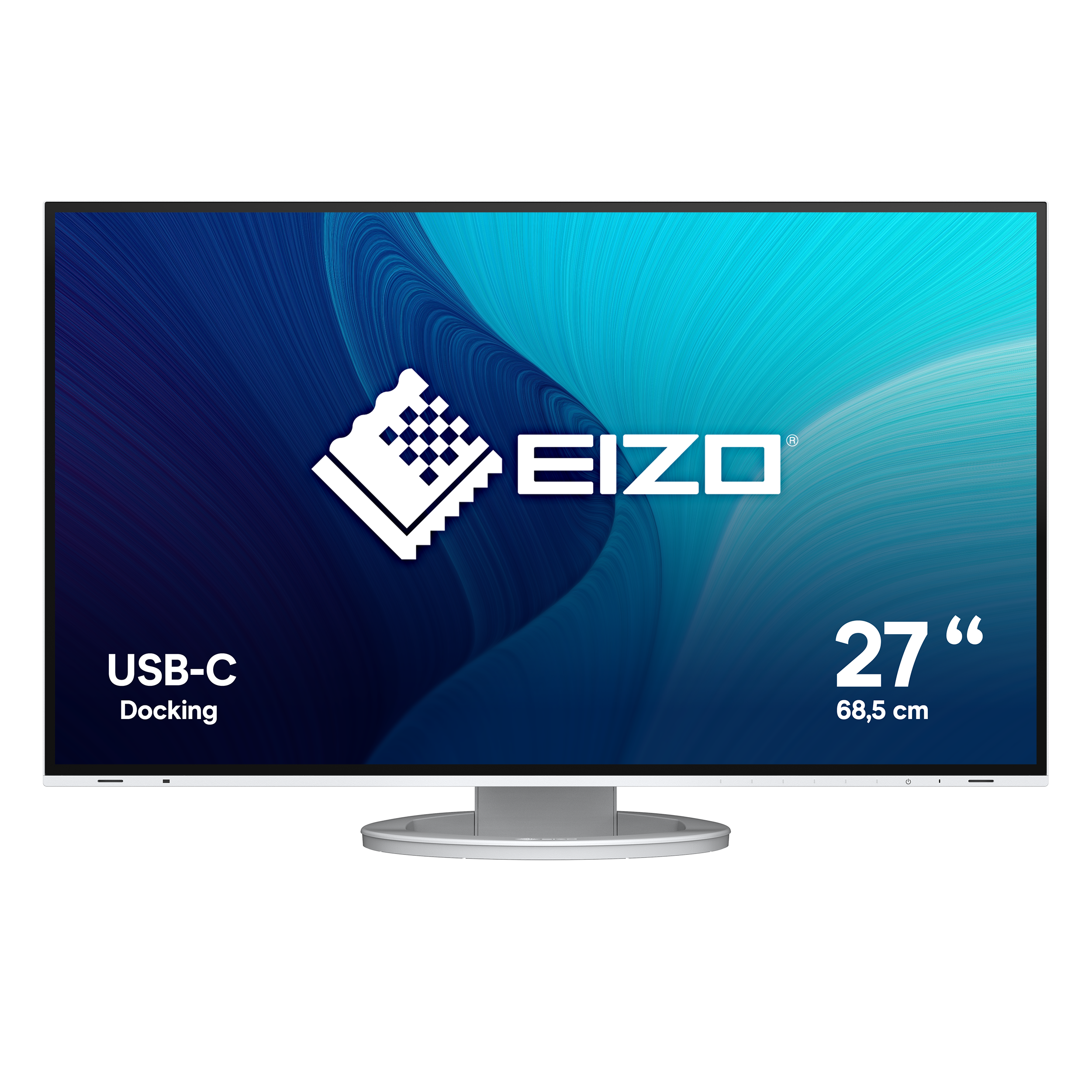 EIZO 68,5 cm 27" 16:9 HDMI+DP+USB-C IPS white Flachbildschirm TFT/LCD Typ C