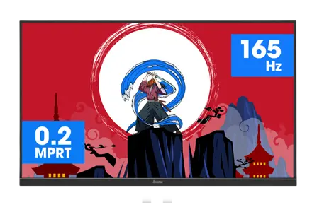 iiyama G-Master Red Eagle Curved - Mit 165 Hz Bildwiederholfrequenz und 0,2 ms Reaktionszeit. iiyama G-Master Red Eagle Curved - Mit 165 Hz Bildwiederholfrequenz und 0,2 ms Reaktionszeit. Grafikdarstellung der Daten auf einem Display.