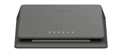 D-Link DMS-106XT 6-Port Multi-Gigabit Unmanaged Switch. Produktbild.
